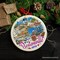 Artistically Vibrant Bentonville Ornament, Arkansas Mountain Town Christmas Gift and Souvenir